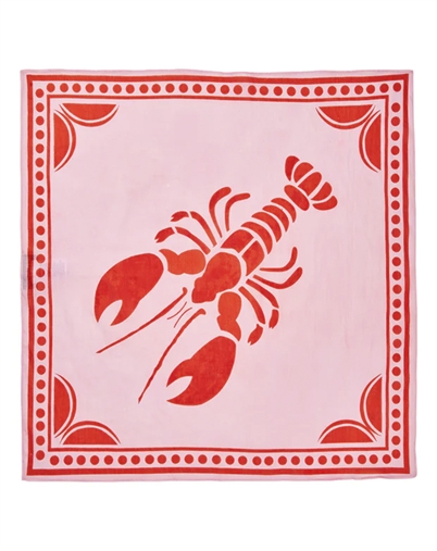 Lollys Laundry - Libby LL Lobster Tørklæde - Red